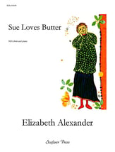 Sue Loves Butter SSA choral sheet music cover